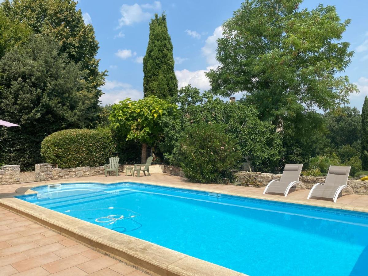 Gite La Canopee A Duras - Piscine エクステリア 写真